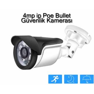 4MP 6 Atom Led IP POE Güvenlik Kamerası RMP-2022