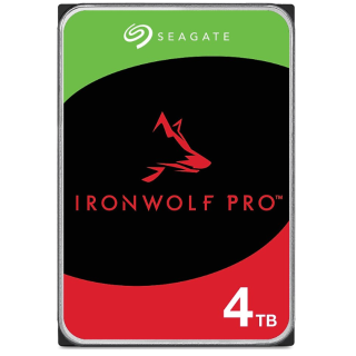 4 TB SEAGATE 3.5 IRONWOLF PRO SATA3 7200RPM 256MB ST4000NT001