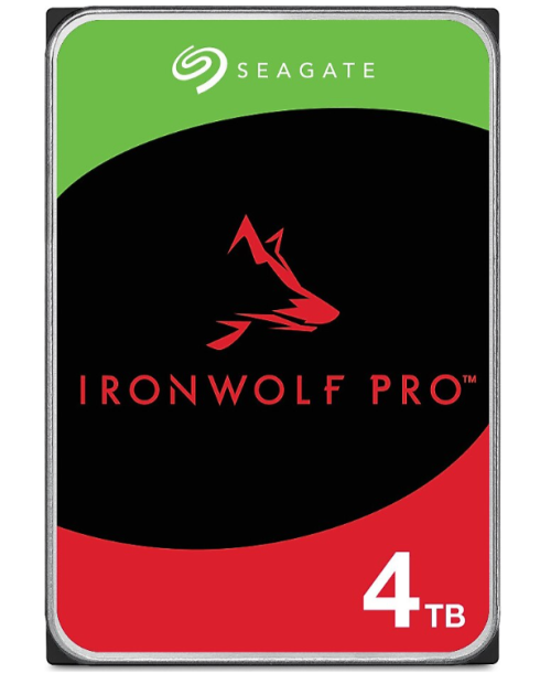 4 TB SEAGATE 3.5 IRONWOLF PRO SATA3 7200RPM 256MB ST4000NT001
