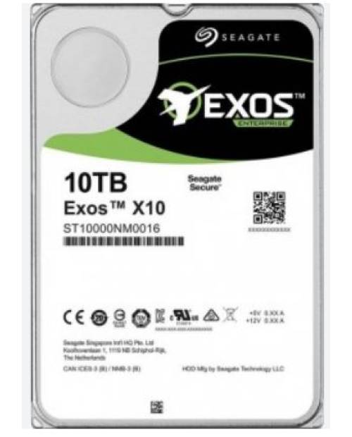 Seagate 3.5" 10 TB Enterprice Capacity ST10000NM0016 SATA 3.0 7200 RPM Hard Disk