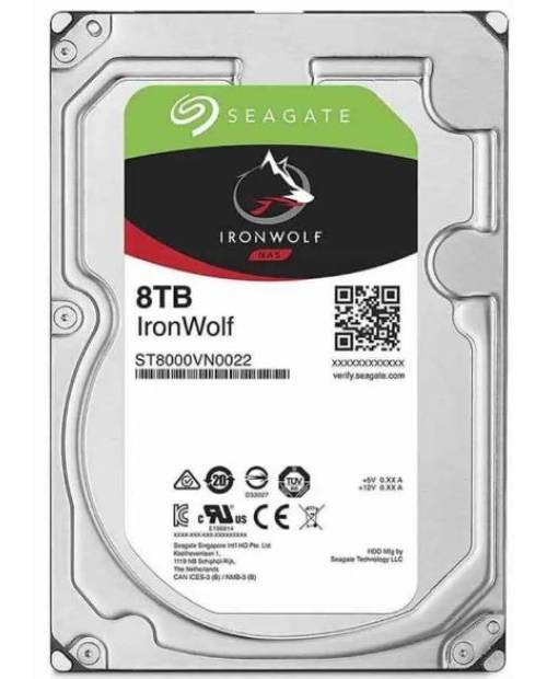 Seagate 3.5" 8 TB Ironwolf Nas ST8000VN0022 SATA 3.0 7200 RPM Hard Disk