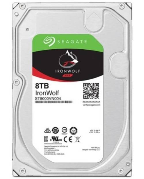 Seagate 3.5" IronWolf 8TB ST8000VN004 7200RPM 256MB Cache Sata 3