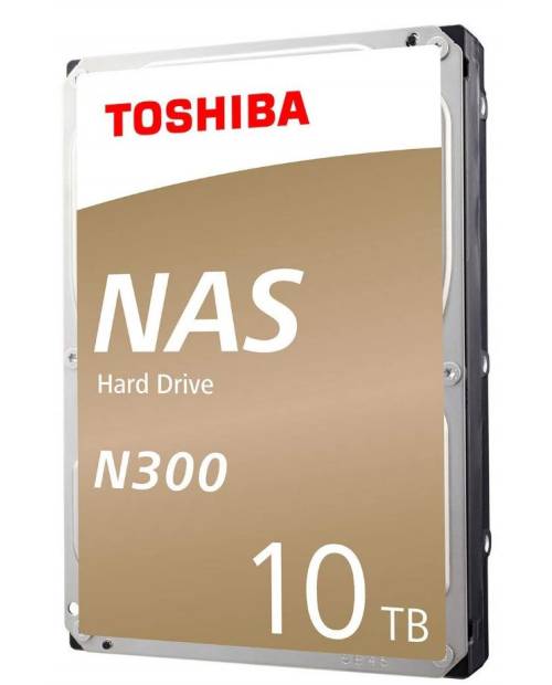 Toshiba HDEXV10ZNA51 10TB 256MB  N300 NAS 3.5’’ SATA Internal Hard Drive