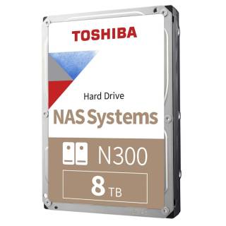 Toshiba HDEXV11ZNA51 8TB 256MB N300 NAS 3.5’’ SATA Internal Hard Drive