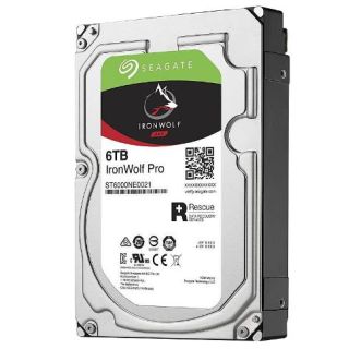 Seagate 3.5" 6 TB Ironwolf Pro ST6000NE0021 SATA 3.0 7200 RPM Hard Disk