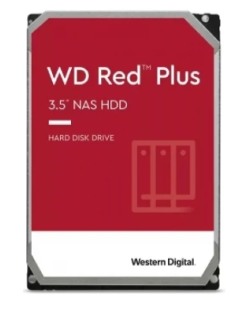 Western Digital 3.5' 12 TB Red Plus WD120EFBX SATA 3.0 7200 RPM Hard Disk