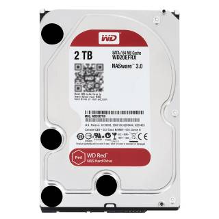 Western Digital 3.5" 2 TB Red NAS WD20EFRX SATA 3.0 5400 RPM Hard Disk