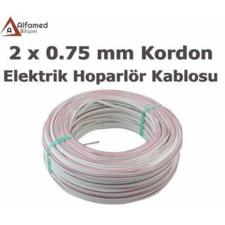 2 X 0,75 100 METRE ELEKTRİK VE HOPARLÖR KABLOSU