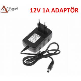 12V 1 AMPER PLASTİK SWİTCH ADAPTÖR