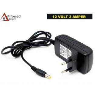 12V 2 AMPER PLASTİK SWİTCH ADAPTÖR