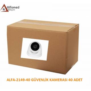 2MP 1080P Dome Güvenlik Kamerası ALFA-2149 40 Adetlik Koli