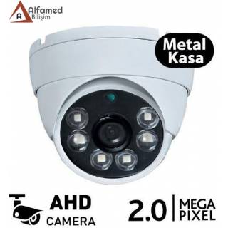 2MP Metal Kasa AHD ATOM LED Dome Güvenlik Kamerası