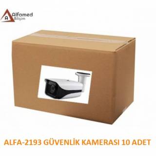 2MP 1080P AHD ALFA-2193 Güvenlik Kamerası 10 Adetlik Koli