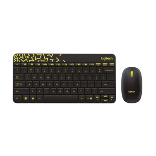 LOGITECH MK240 Kablosuz Klavye & Mouse Seti Siyah