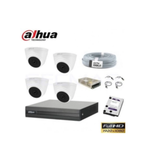 DAHUA 4 Lü Güvenlik Kamera Seti