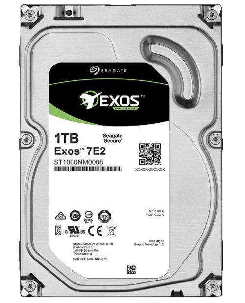 Seagate Exos 7E2 ST1000NM0008 SATA 3.0 7200 RPM 3.5" 1TB Harddisk