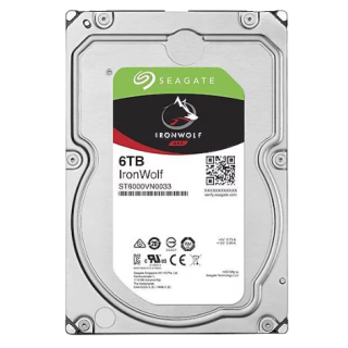 Seagate 3.5" 6 TB Ironwolf Nas ST6000VN0033 SATA 3.0 7200 RPM Hard Disk