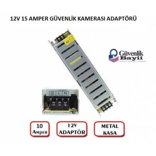 12V 15 AMPER SLIM GÜVENLİK KAMERASI ADAPTÖRÜ