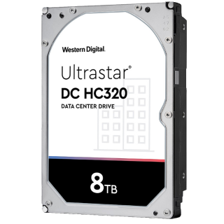 Western Digital 3.5" 8 TB Ultrastar 0B36404 SATA 3.0 7200 RPM Hard Disk