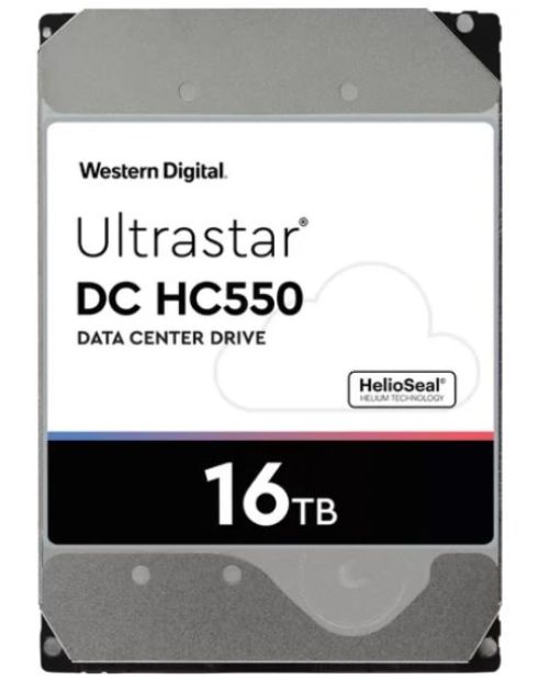 Wd Ultrastar, WUH721816ALE6L4, 3.5", 16TB, 512MB, 7200 Rpm