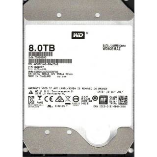 Western Digital 3.5" 8 TB WD80EMAZ SATA 3.0 Harddisk