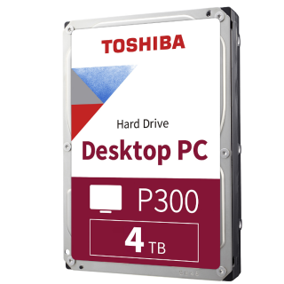 Toshiba 3.5" 4 TB P300 HDWD240UZSVA SATA 3.0 5400 RPM Hard Disk