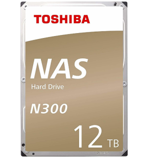 Toshiba 3.5" 12 TB N300 HDWG21CUZSVA SATA 3.0 7200 RPM Hard Disk