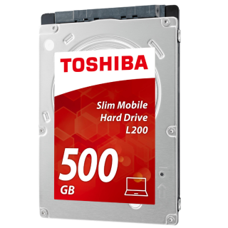 Toshiba 2.5" 500 GB L200 HDWK105UZSVA SATA 3.0 5400 RPM Hard Disk