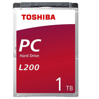 Toshiba 2.5" 1 TB L200 HDWL110UZSVA SATA 3.0 5400 RPM Hard Disk
