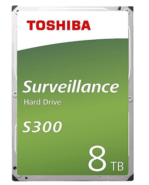 Toshiba 3.5" S300 8 TB HDWT380UZSVA SATA 3.0 7200 RPM Hard Disk