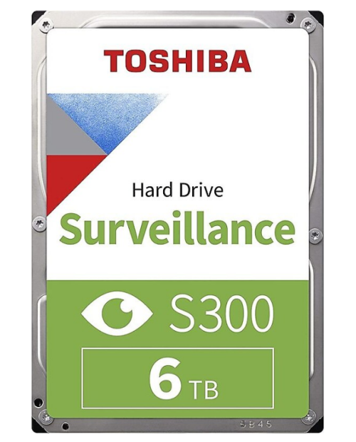 Toshiba 6 TB S300 Surveillance HDWT860UZSVA 3.5" 5400 Rpm SATA 3.0 Harddisk