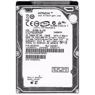 Hitachi 160 Gb 2,5" 5400 Rpm Sata 3 Notebook Hdd HTE545016B9A300 5k500 B-160