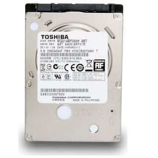 Toshiba Toshıba Mq01Abf050H, 2.5'' 500Gb + 8Gb Sshd, Hybrid Drive