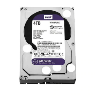 WD Purple WD40PURZ 4 TB SATA 3 HDD 3.5" 7/24 Güvenlik Diski