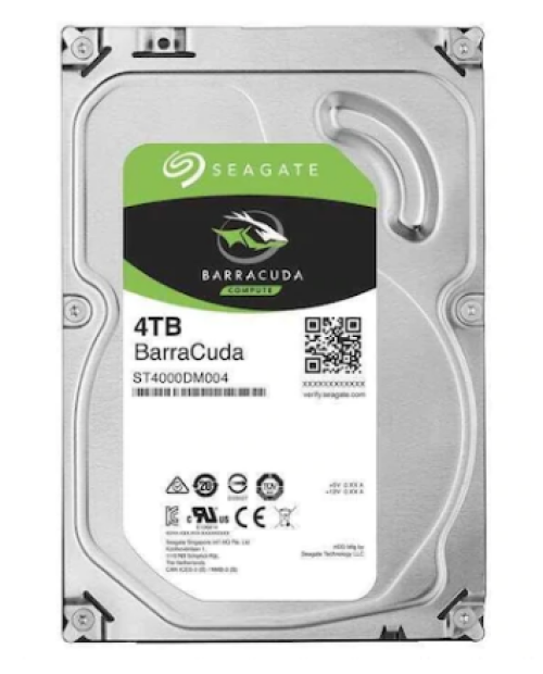 Seagate Barracuda ST4000DM004 3.5" 4 TB 5400 RPM SATA 3 HDD