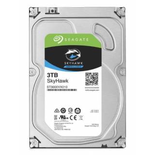 Seagate SkyHawk ST3000VX010 3 TB 3.5" 5900 RPM 64 MB SATA 3 GÜVENLİK DİSKİ