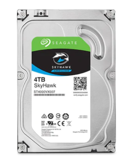 Seagate SkyHawk ST4000VX007 3.5" 4 TB 5900 RPM SATA 3 HDD Güvenlik Diski