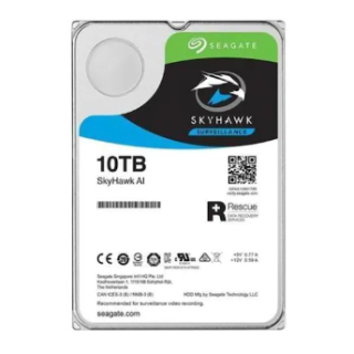 Seagate 3.5" 10 TB Skyhawk ST10000VE0008 SATA 3.0 7200 RPM Hard Disk
