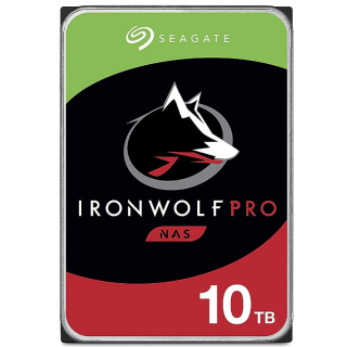 Seagate 3.5" 10 TB IronWolf Pro ST10000NE000 SATA 3.0 7200 RPM Hard Disk Harddisk