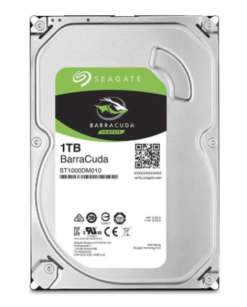 Seagate 3.5" 1 TB Barracuda ST1000DM010 SATA 3.0 7200 RPM Hard Disk