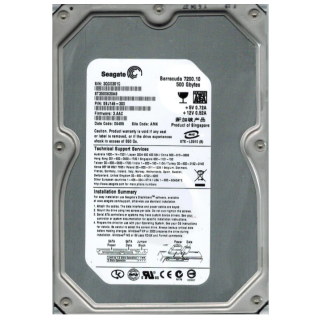 Seagate Barracuda ST3500630AS 500 GB 7200 RPM HDD