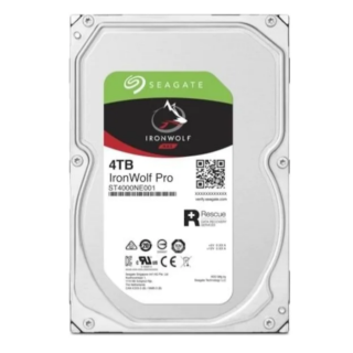 Seagate 3.5" 4 TB Ironwolf Pro ST4000NE001 SATA 3.0 7200 RPM Hard Disk