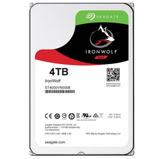 Seagate 3.5" 4 TB Ironwolf ST4000VN008 SATA 3.0 5900 RPM Hard Disk