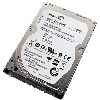 Seagate 2.5" 500 GB Laptop Thin SSHD ST500LM000 SATA 3.0 5400 RPM Hard Disk