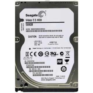 Seagate 2.5" 500 GB ST500VT000 SATA 3.0 5400 RPM Hard Disk