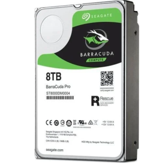 Seagate 3.5" 8 TB Barracuda Pro ST8000DM0004 SATA 3.0 7200 RPM Hard Disk