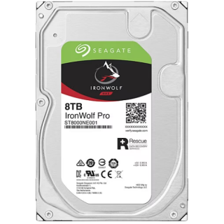 Seagate 3.5" 8 TB Ironwolf Pro ST8000NE001 SATA 3.0 7200 RPM Hard Disk