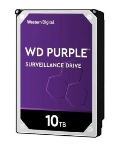 Western Digital 3.5" 10 TB Purple WD102PURX SATA 3.0 7200 RPM Harddisk