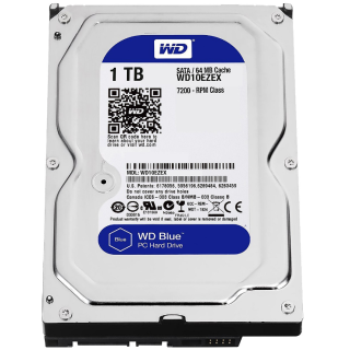 Western Digital 3.5" 1 TB Caviar Blue WD10EZEX SATA 3.0 7200 RPM Hard Disk