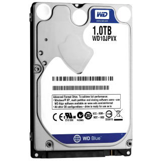 Western Digital 2.5" 1 TB Blue WD10JPVX SATA 3.0 5400 RPM Hard Disk